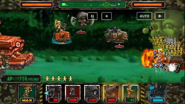 Metal Slug Attack - Extra Ops [GREEN MONSTER] Boss 'Hell' смотреть онлайн
