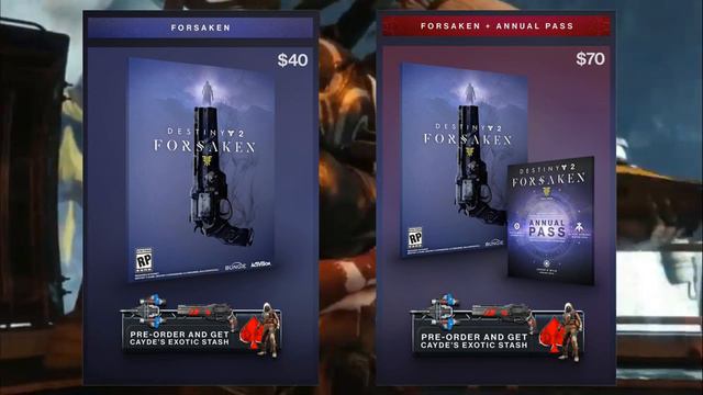 Destiny 2 - FORSAKEN DLC PRICE! ANNUAL PASS! PRE ORDER BONUS! смотреть онлайн
