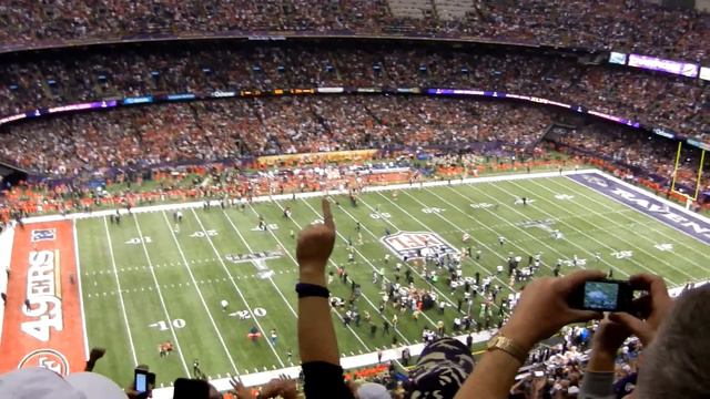 Last Play of Super Bowl XLVII Baltimore Ravens defeat San Francisco 49ers смотреть онлайн