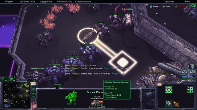 Starcraft 2 Siege Tank All Variants смотреть онлайн