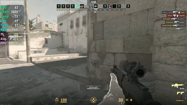 RX 6700 XT Counter Strike 2 | Ryzen 5 5600X + RX 6700 XT CS2 смотреть онлайн