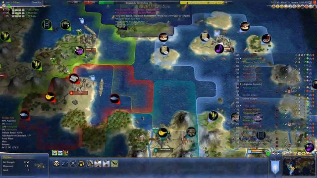 Civilization 4 (Rhye's and Fall: Dawn of Civilization - Argentina) (12) - Belize Landings Massacre. смотреть онлайн