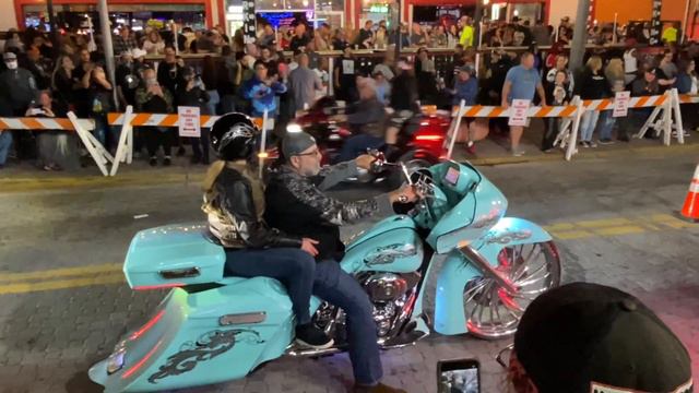 2021 Daytona Bike Week, End With Bike Fire