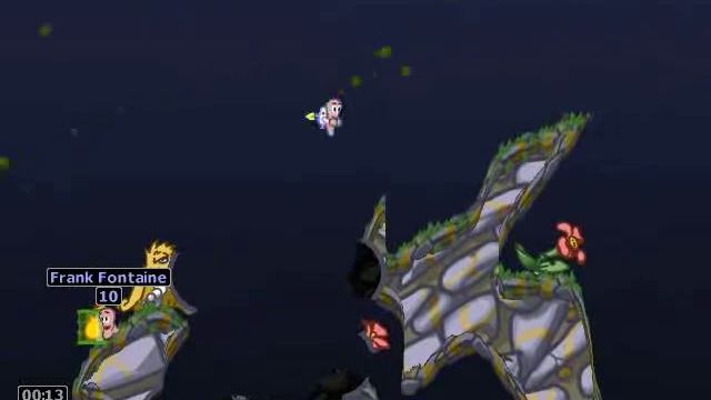 Worms Armageddon - Team Cool-Like-Jesus vs Team Moonwalker - Round #1 смотреть онлайн