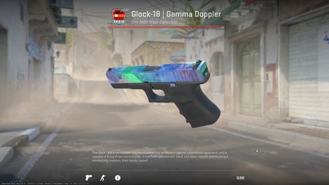 CS2 Updated GLOCK 18 Gamma Doppler PHASE 1 - NEW UPDATED CS2 Glock 18 SKINS смотреть онлайн