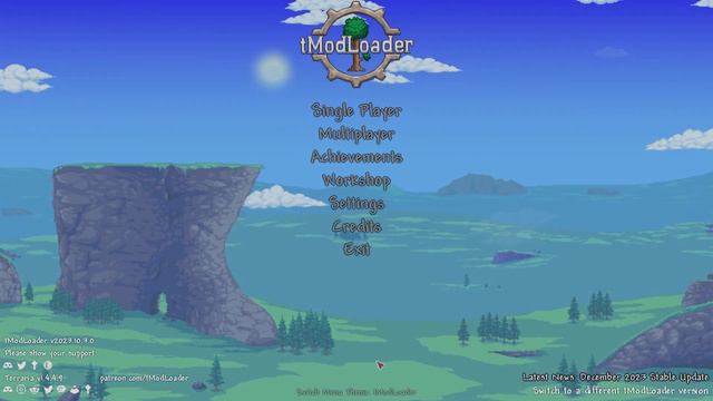 Download And Install TModLoader V2023.10.3.0 For Non-Steam Terraria 1.4.4.9 V4
