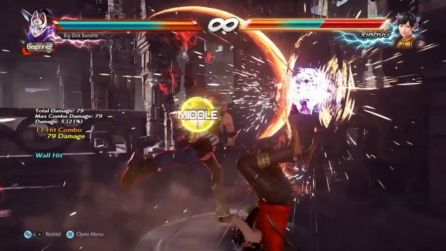 Tekken 7 | Kunimitsu Special Stage combos смотреть онлайн