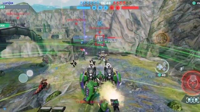 War Robot Seraph Crisis Gameplay Voice Chat Included #viral #warrobots # смотреть онлайн