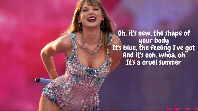 TAYLOR SWIFT - Cruel Summer(Lyrics) #taylorswift #cruelsummertaylorswift  #cruelsummerlyrics #lyric