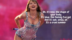 TAYLOR SWIFT - Cruel Summer(Lyrics) #taylorswift #cruelsummertaylorswift  #cruelsummerlyrics #lyric