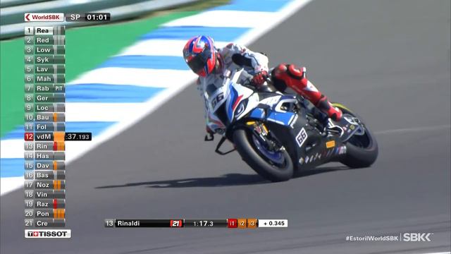 Last 3 Minutes From WorldSBK Superpole At Estoril