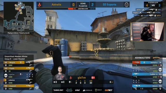 Astralis vs G2 | Highlights | Dreamhack Masters Winter смотреть онлайн