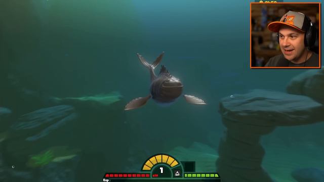 DINO BLOOP vs ALL FISH! | Feed & Grow Fish смотреть онлайн