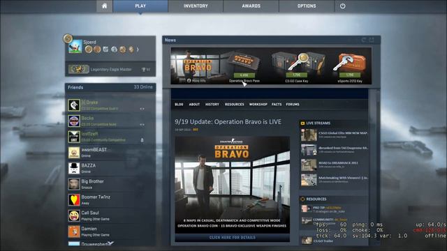 CS:GO Update 20-09-2013 Operation Bravo смотреть онлайн
