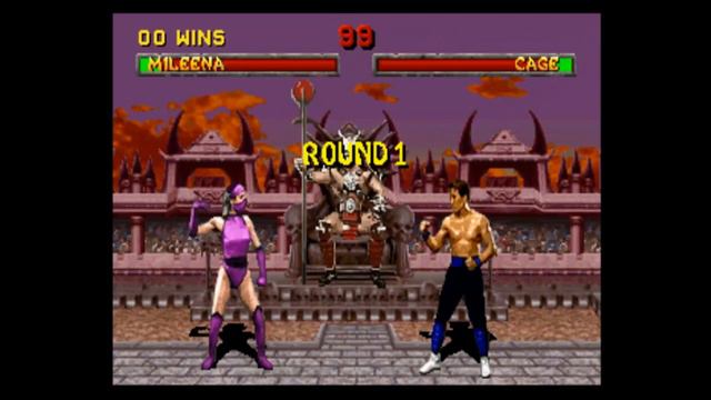Mortal Kombat II Game Genie (Sega Saturn) смотреть онлайн