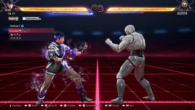 Reina Combo Trials - Tekken 8 смотреть онлайн