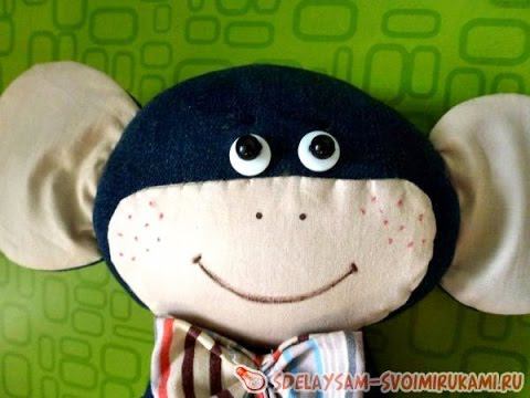 Новогодняя игрушка обезьяна своими руками смотреть онлайн