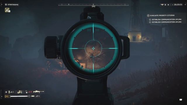 Helldivers 2 - Anti-Materiel Rifle(AMR) damage increased by 30%(new patch) смотреть онлайн