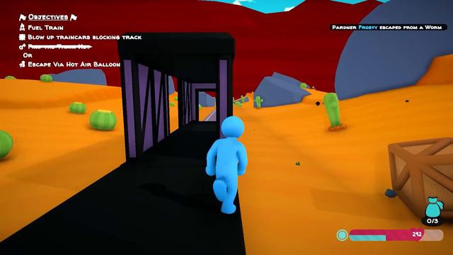 FINALLY ESCAPING WITH TRAIN IN LAST TRAIN OUTTA WORMTOWN смотреть онлайн