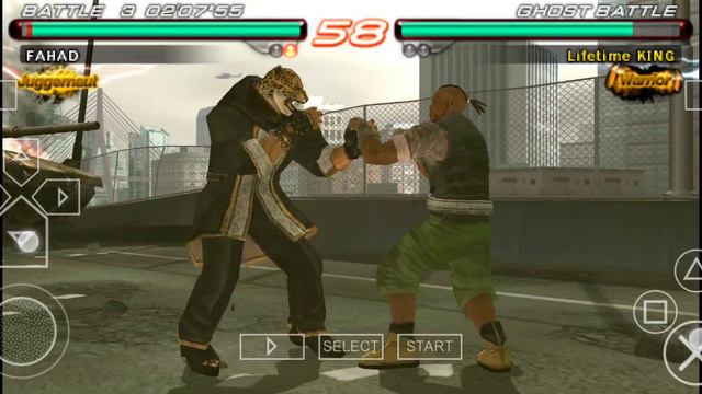 Tekken 6 King Tiger fight Psp emulator on android смотреть онлайн