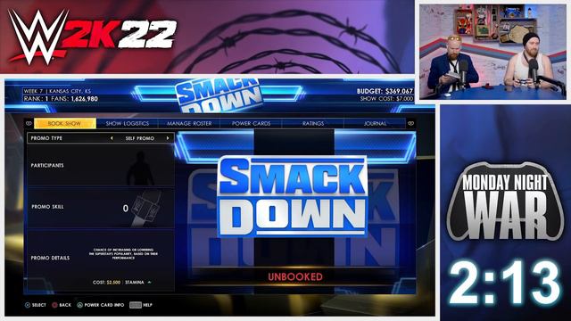WWE 2K22 MyGM Ep7: EVERYONE HATES PETE! | Monday Night War | partsFUNknown смотреть онлайн