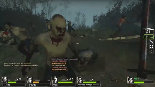 Left 4 Dead 2 - COOP 16 Players: Swamp Fever - The Swamp - Advanced - C&C #229 смотреть онлайн