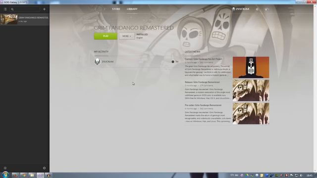My first look into the GOG Galaxy client (beta) смотреть онлайн