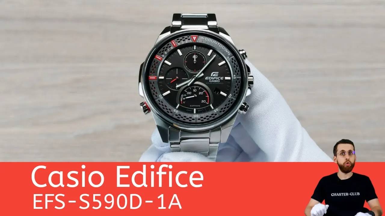 Edifice C таймером / Casio EFS-S590D-1A