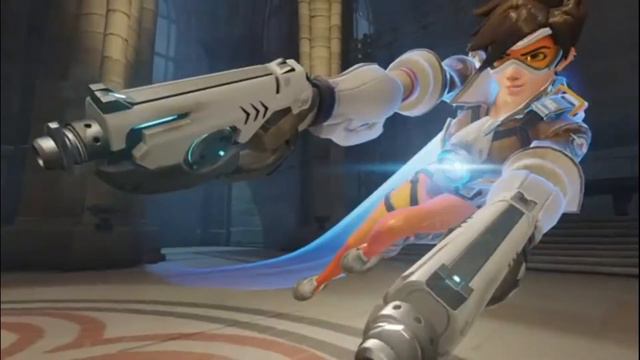 Overwatch Tracer Gameplay #1 смотреть онлайн
