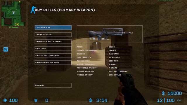 FAMAS - CS:S Gameplay & Gun Review смотреть онлайн