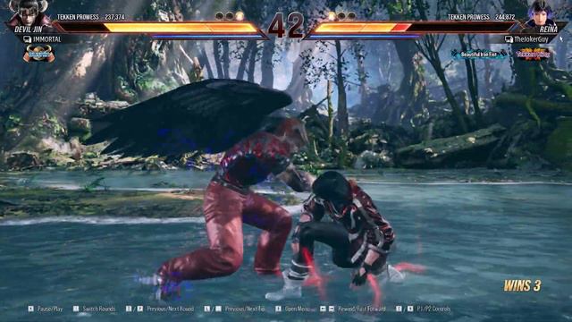 Tekken 8 | The Joker Guy Reina vs My Devil Jin!!! смотреть онлайн