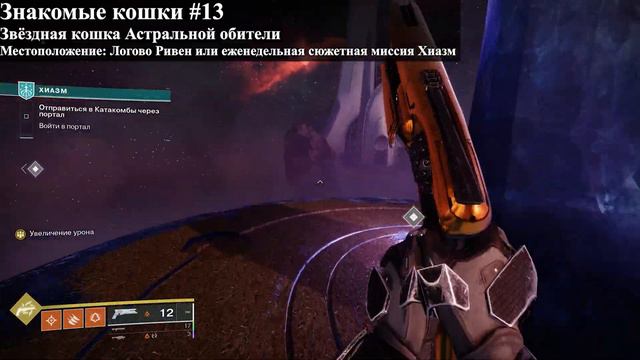 Знакомые кошки - руководство по местоположению (7-ая неделя). [Destiny 2] смотреть онлайн