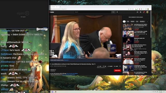 Destiny's Live Reaction To Kyle Rittenhouse's Verdict смотреть онлайн