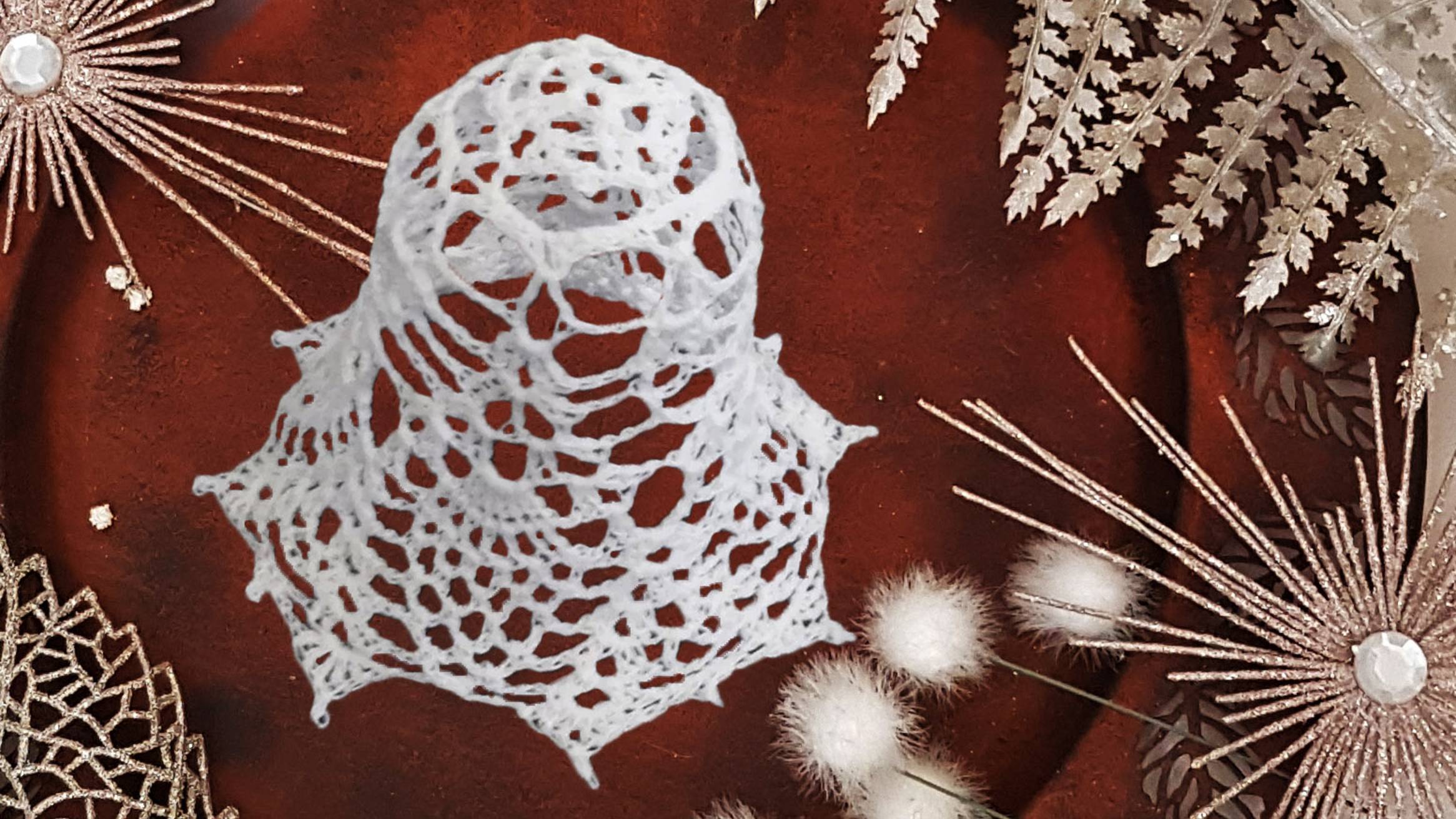 Как связать КОЛОКОЛЬЧИК крючком Часть II | Вязанные идеи к новому году смотреть онлайн