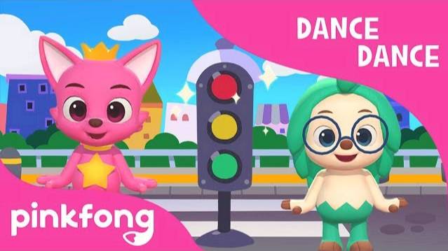Traffic Lights | Car Songs | Dance Dance | Pinkfong Songs for Children смотреть онлайн