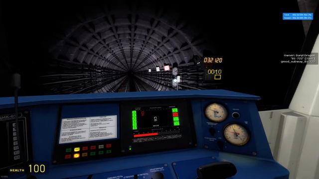 Garry`s Mod Metrostroi  НВЛ...