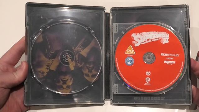 Superman Limited Edition 4k Bluray Steelbook Collection Unboxing.