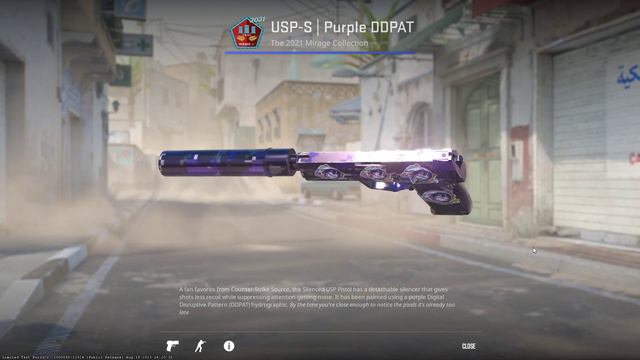 CS2 Updated OUTSIDERS Glitter RIO - USP Purple DDPAT + 4x Outsiders Glitter Craft смотреть онлайн