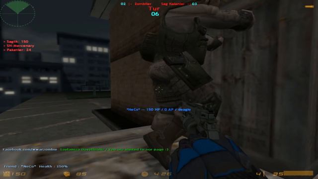 Counter Strike 1.6 - Zombie Escape - 5Tazona Escape | Dark Professional [RETEXTURED] смотреть онлайн