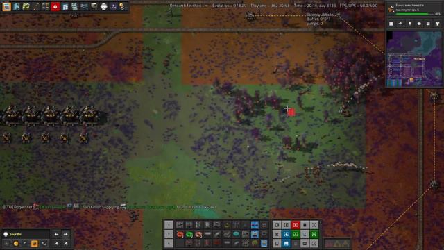 Карты, ядра, две консервы #1 / Factorio SE+Kr2 (SERVER Tn) смотреть онлайн