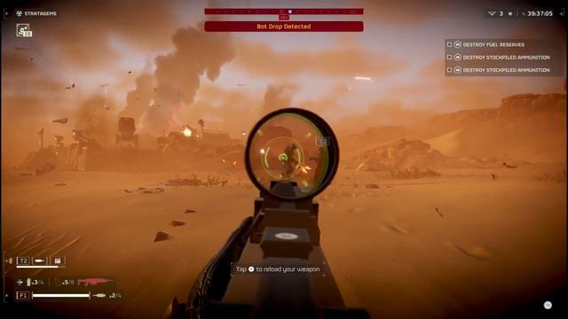 HELLDIVERS 2 | Taking Back Malevelon Creek! [fixes bayonet] смотреть онлайн