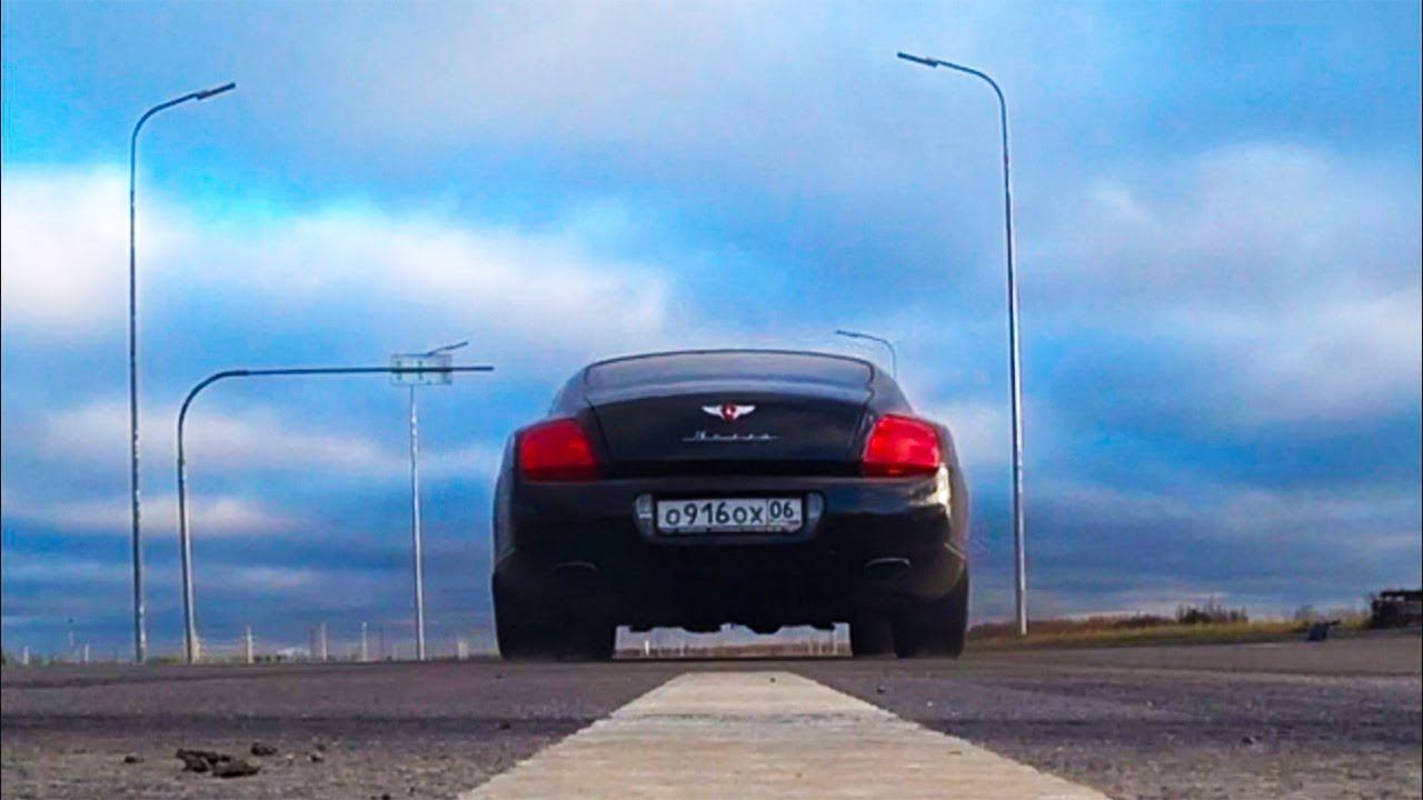 BENTLEY 3UZ TWIN TURBO РАЗГОН ДО СТА
