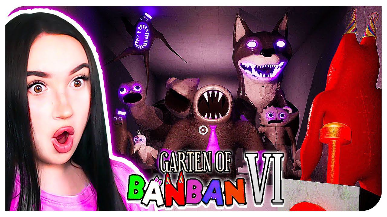 ФИНАЛ И СЕКРЕТНАЯ КОМНАТА! ГАРТЕН ОФ БАНБАН 6 ГЛАВА! ➤ GARTEN OF BANBAN 6 ПРОХОЖДЕНИЕ #3
