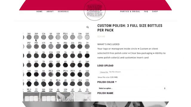 Taylor Made Polish Custom Polish Ordering смотреть онлайн