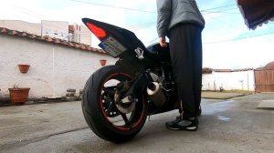 Yamaha R6 2008 AKRAPOVIC Exhaust Spitting Insane Flames