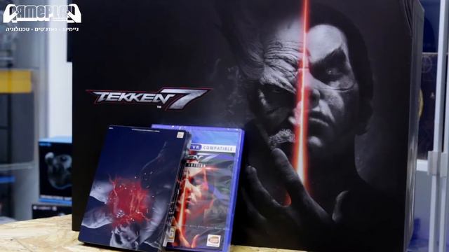 Tekken 7 Collectors Edition Unboxing - טקן 7 מהדורת אספנים - חשיפה בעברית смотреть онлайн