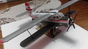 Самолет Ан 2 Модель из бумаги