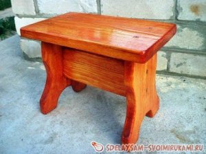 Как сделать табурет за 2 часа