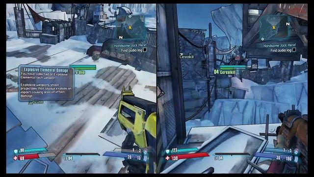 Borderlands 2 Nintendo Switch Split-Screen Co-Op Gameplay смотреть онлайн