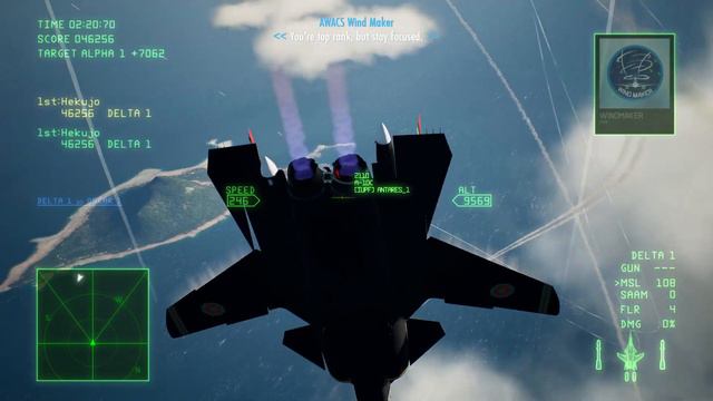 SU-47 Alect 1. Ace Combat 7 online Multiplayer. смотреть онлайн